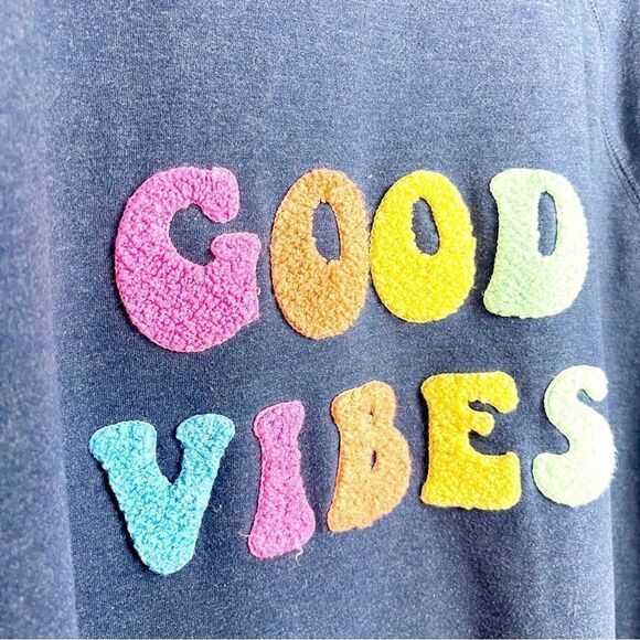 Wildfox | Good Vibes Statement Sweatshirt - Picture 4 of 7